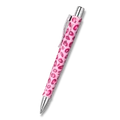 Golyóstoll Faber-Castell Poly Ball XB Leopard Editon - rózsaszín